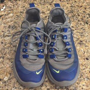 Nike Blue and Gray Athletic Shoes